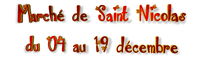 Marché de Saint Nicolas 2019
